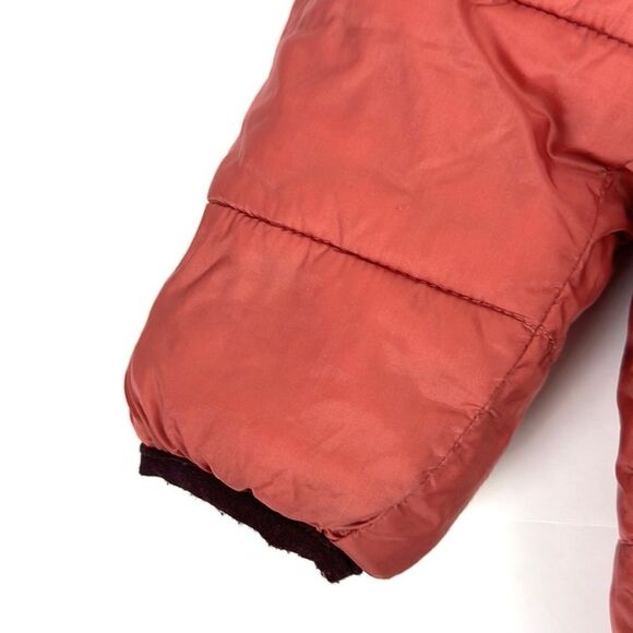 TOASTIE Baby Reversible Quilted Puffer Jacket Hoodie Zip Front 1-2 Y - Picture 9 of 16